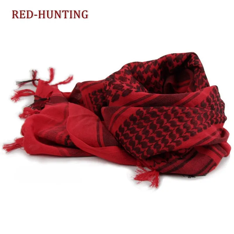 2022 New Military Scarf Military Camping Army Tactics Scarf Windproof Dustproof Outdoor Sport Scarf Cotton Wargame Scarves