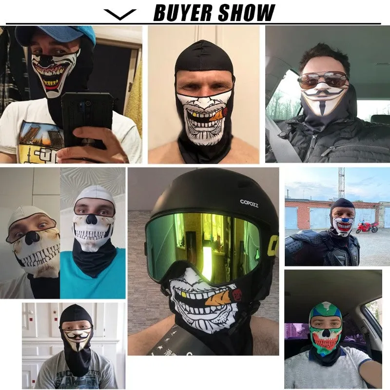 Breathable Cycling Winter Cap Camping Face Mask