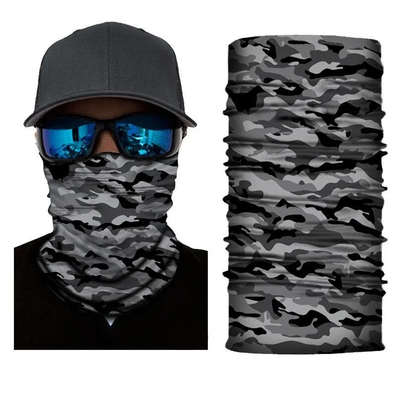 Camping Neck Gaiter Seamless Bandana Face Mask