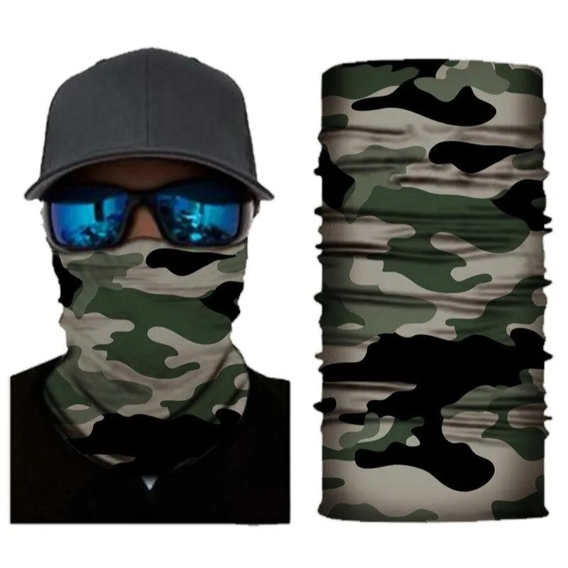 Camping Neck Gaiter Seamless Bandana Face Mask