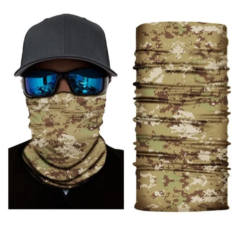 Camping Neck Gaiter Seamless Bandana Face Mask