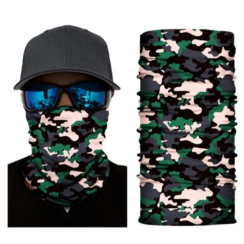 Camping Neck Gaiter Seamless Bandana Face Mask