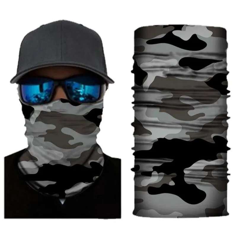 Camping Neck Gaiter Seamless Bandana Face Mask