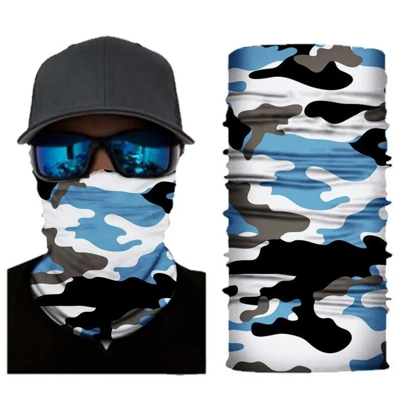 Camping Neck Gaiter Seamless Bandana Face Mask