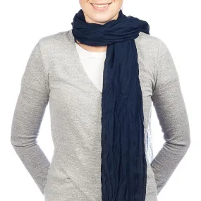 Classic Lightweight Scarf - Dark Denim