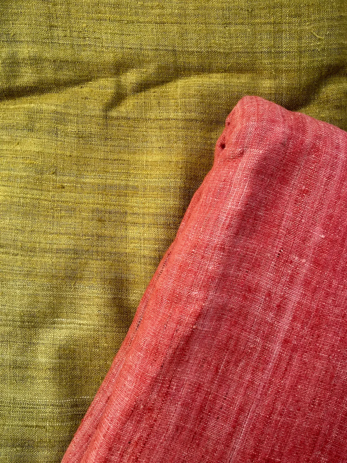 Eri Silk Fabric Onion Skins