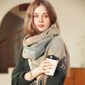 Fashion Winter Warm Soft Skin Friendly Long Windproof Cashmere Unisex Scarf