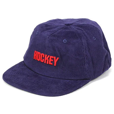 Hockey Corduroy Snap-Back Hat