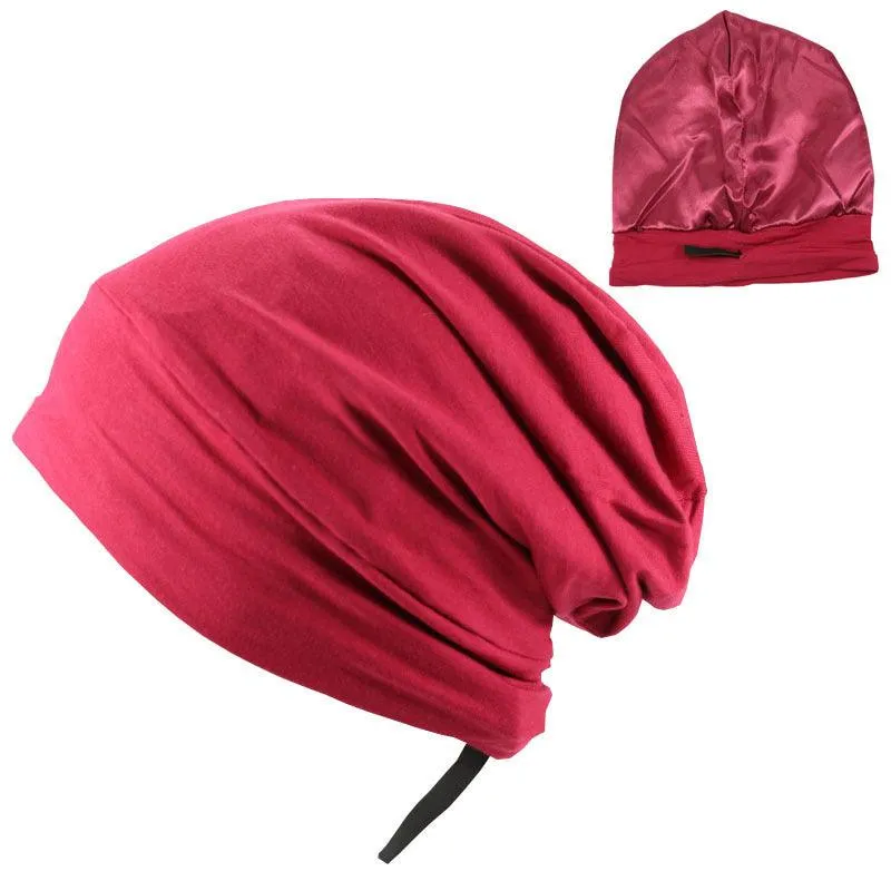 Hood Hats, Autumn Adjustable Satin Lined Hood Hats