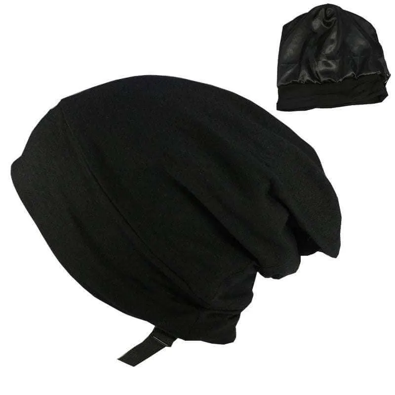 Hood Hats, Autumn Adjustable Satin Lined Hood Hats