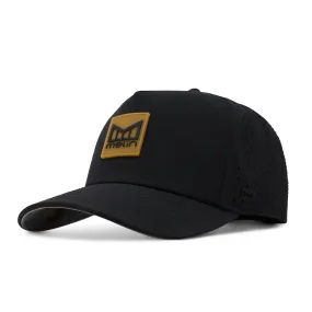 Hydro Odyssey Stacked Cap Black/Gum - 2025