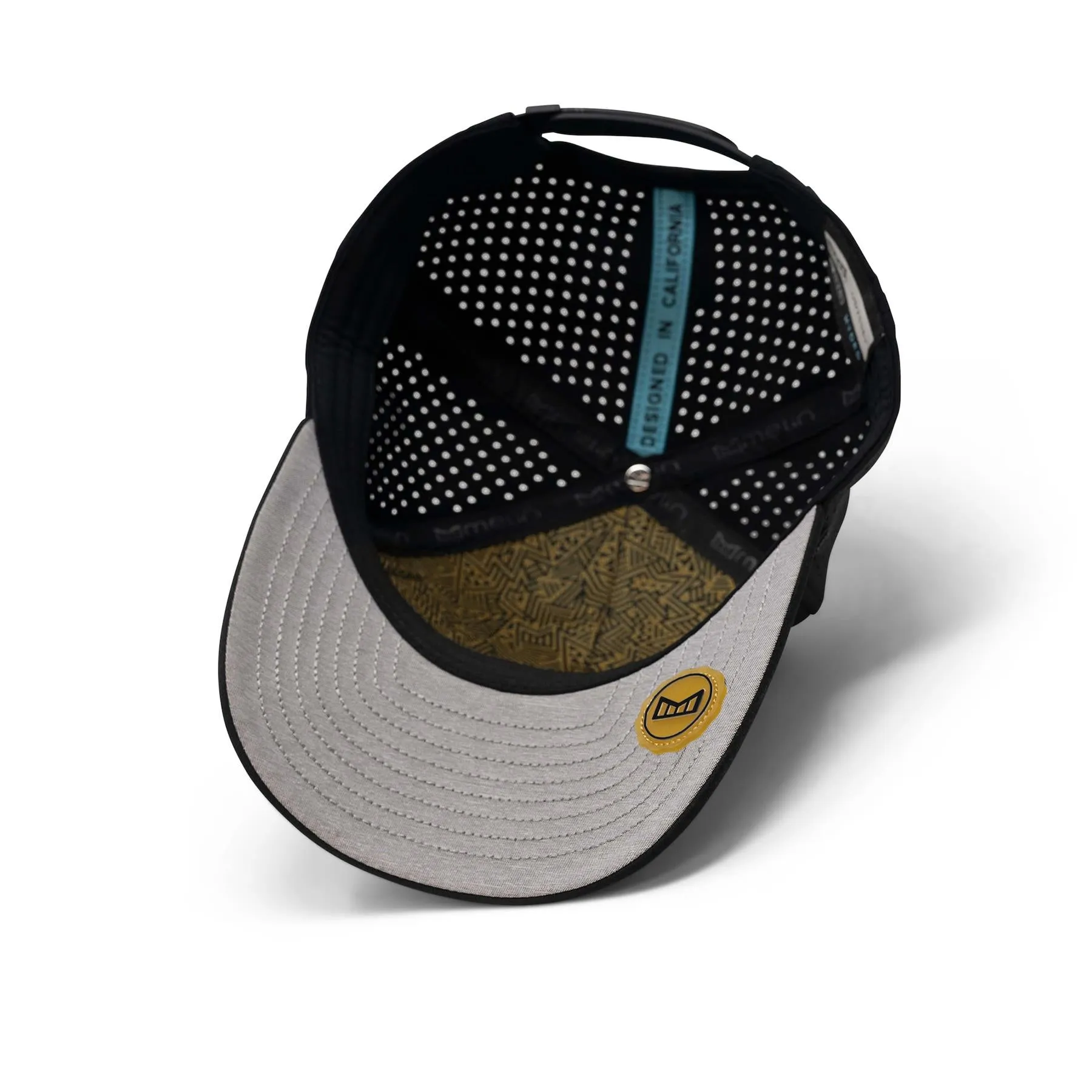 Hydro Odyssey Stacked Cap Black/Gum - 2025