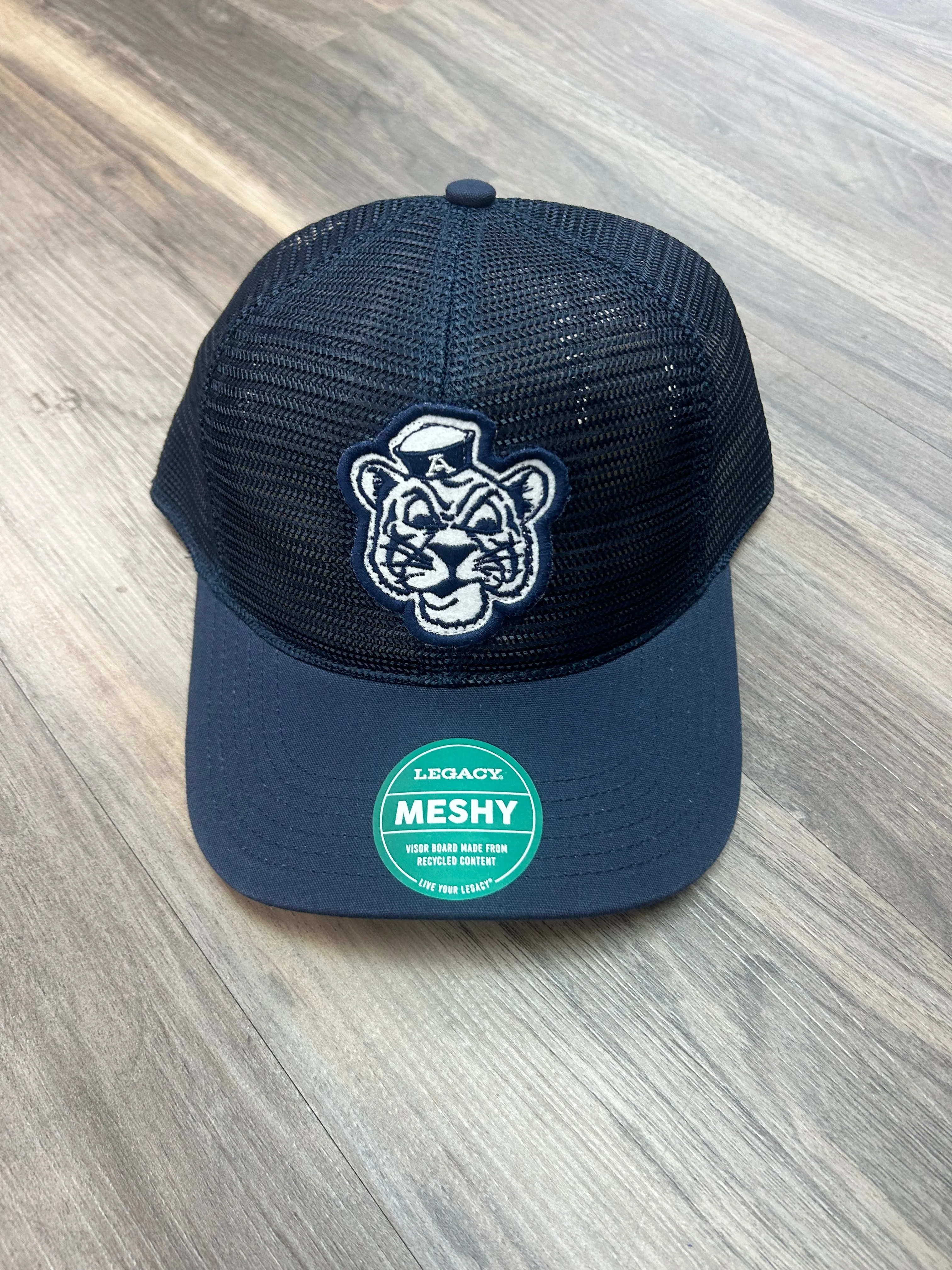 Legacy Meshy Aubie Head Patch Hat