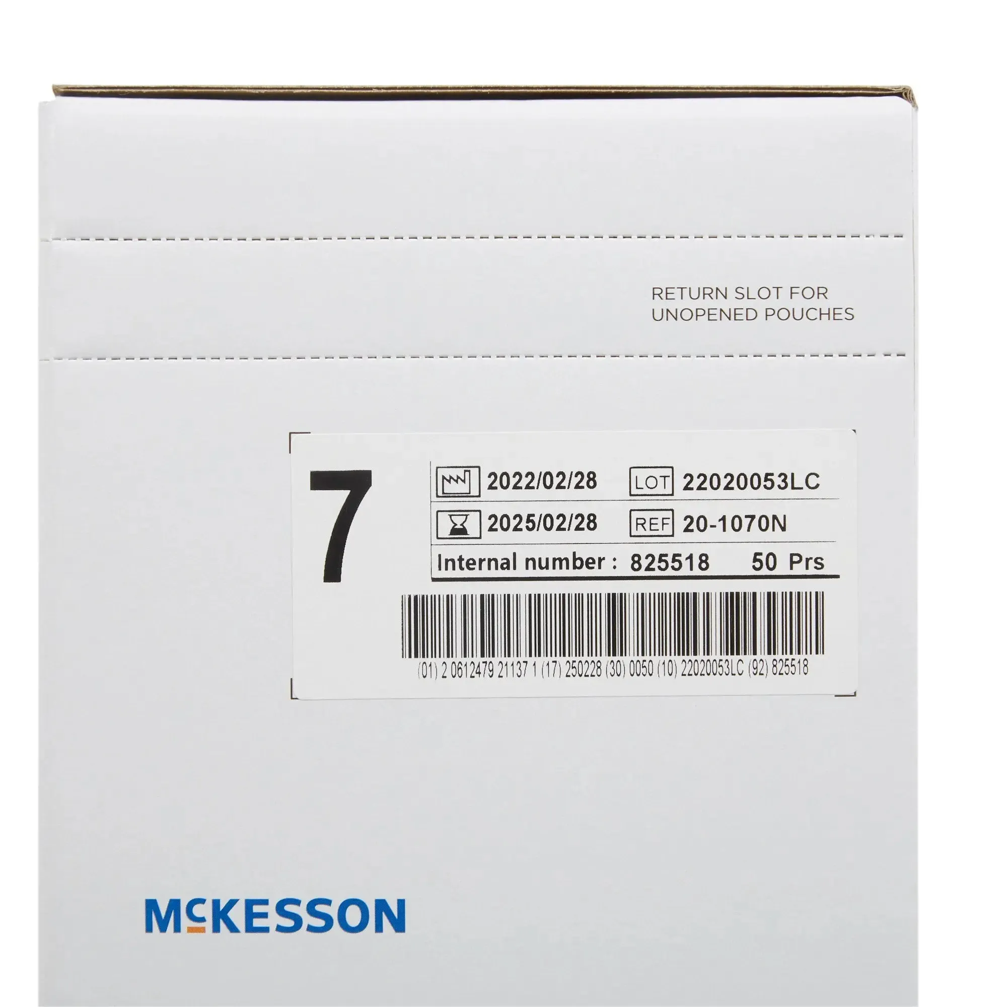 McKesson Perry® Performance Plus Surgical Glove, Size 7, Cream