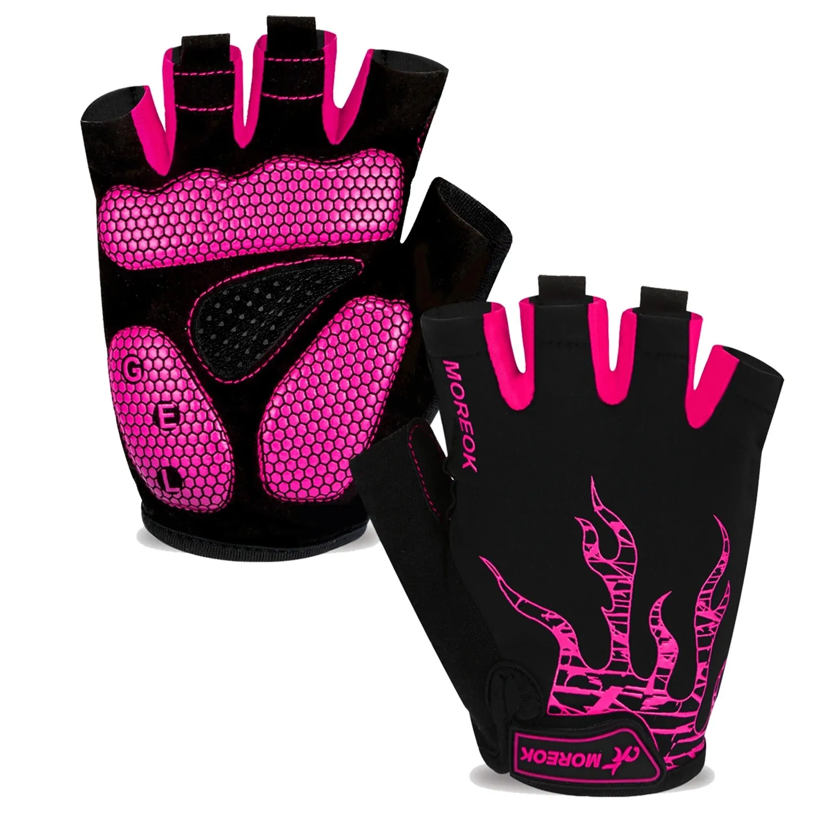 MOREOK Half Finger Bicycle Gloves