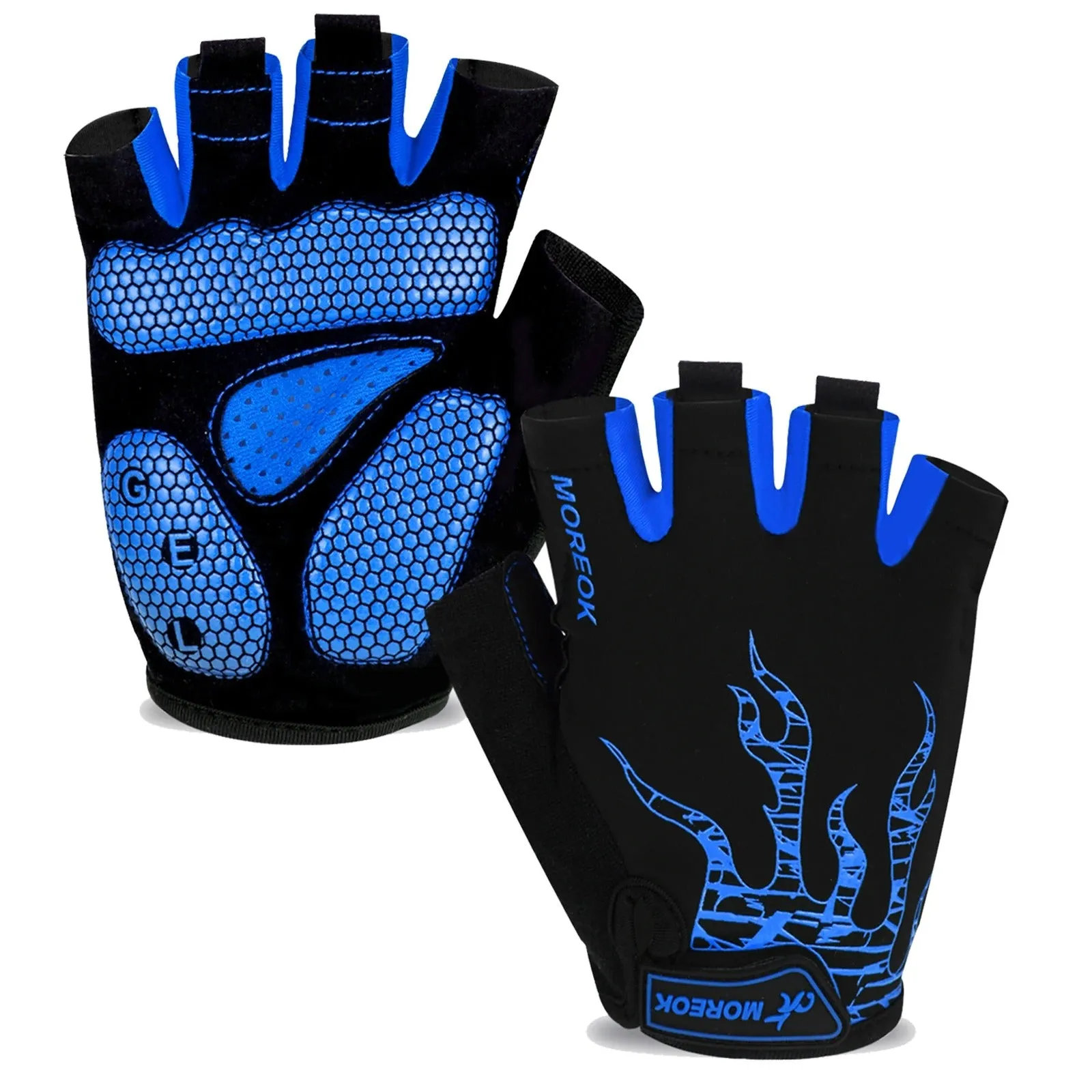 MOREOK Half Finger Bicycle Gloves