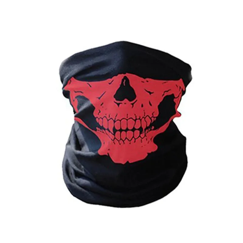 Motorcycle SKULL Ghost Rock Style Face Windproof Mask / Outdoor Ski Caps Bicyle Balaclavas Scarf