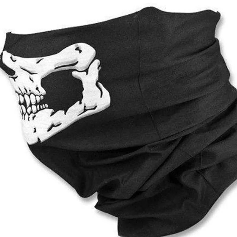 Motorcycle SKULL Ghost Rock Style Face Windproof Mask / Outdoor Ski Caps Bicyle Balaclavas Scarf