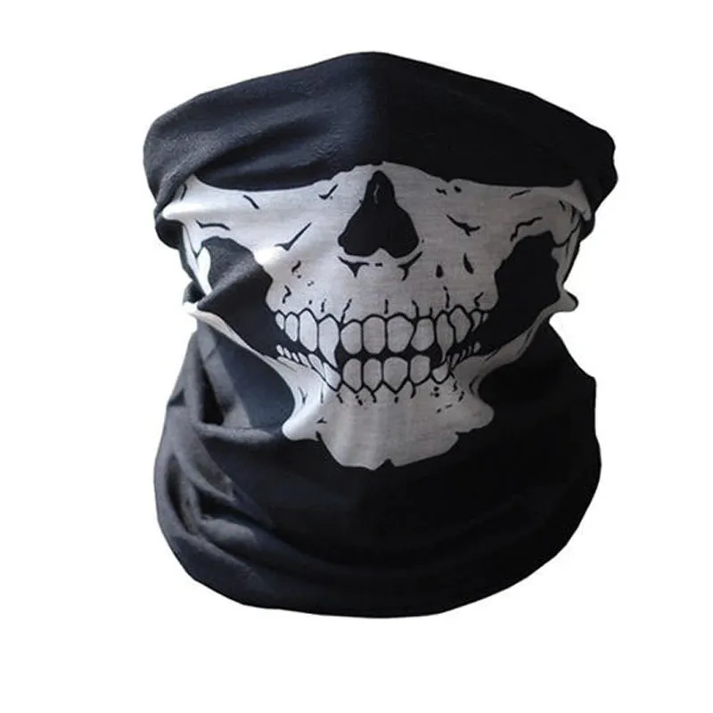 Motorcycle SKULL Ghost Rock Style Face Windproof Mask / Outdoor Ski Caps Bicyle Balaclavas Scarf