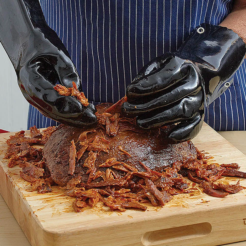 Mr. Bar-B-Q Insulated BBQ Gloves Lightweight Flexible Durable Waterproof Rubber