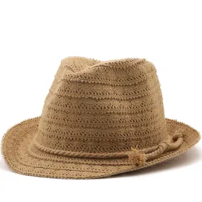 Recife Beach Embroidery Trilby Hat