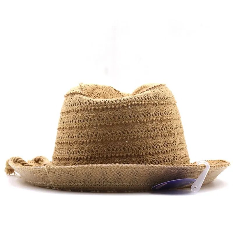 Recife Beach Embroidery Trilby Hat