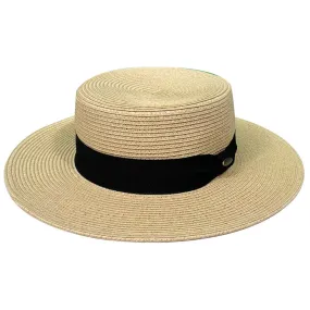 Saint Martin - Paper Braid Boater Hat