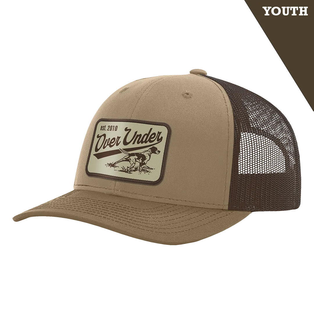 Youth Mesh Back O/U Pointer Field Tan